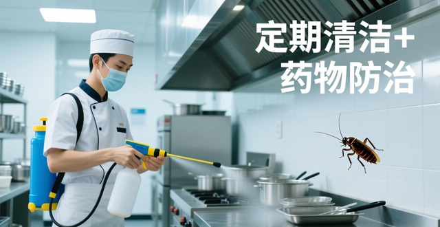 食堂灭蟑螂最有效的方法 餐饮从业者十年经验分享