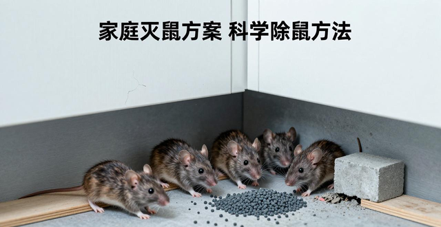 家庭灭鼠方案 科学除鼠方法