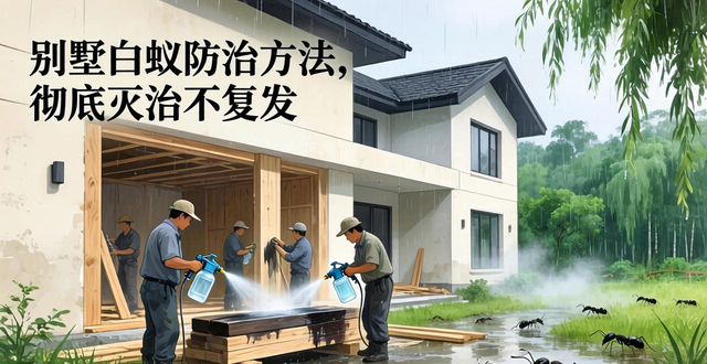 别墅白蚁防治方法，彻底灭治不复发