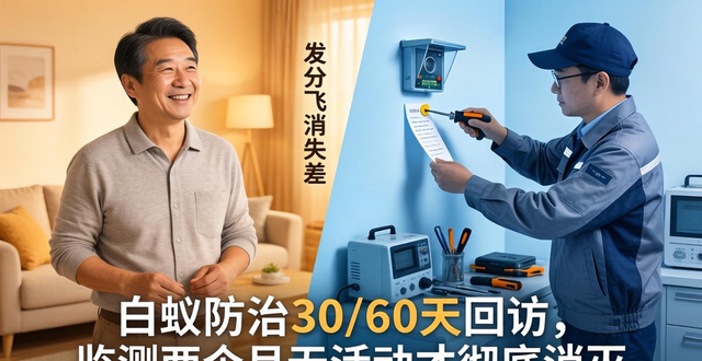 家里有白蚁别乱喷药，找专业人士上门灭治才彻底